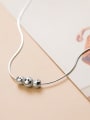 thumb 925 Sterling Silver Face Minimalist Necklace 2