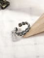 thumb 925 Sterling Silver Hollow Flower Vintage Midi Ring 2