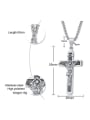 thumb Stainless steel Cross Vintage Regligious Necklace 1