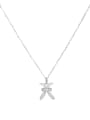 thumb 925 Sterling Silver Cubic Zirconia Constellation Dainty Necklace 2