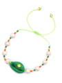 thumb Freshwater Pearl Multi Color Irregular Minimalist Woven Bracelet 3