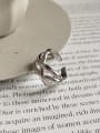 thumb 925 Sterling Silver Irregular Trend Statement Ring 0