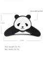 thumb Cellulose Acetate Cute Bear Zinc Alloy Jaw Hair Claw 1