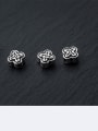 thumb 925 Sterling Silver With Flower shape Separate Beads Handmade DIY Jewelry Accessories 0