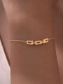 thumb Stainless steel Geometric Minimalist Link Bracelet 1