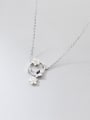 thumb 925 Sterling Silver Shell Flower Minimalist Necklace 4