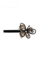 thumb Cellulose Acetate Minimalist Butterfly Zinc Alloy Spring clip Hair Barrette 0