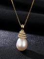 thumb 925 Sterling Silver Freshwater Pearl  pendant Necklace 3