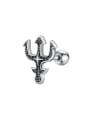 thumb Stainless steel Irregular Hip Hop Single Earring( Single-Only One) 0