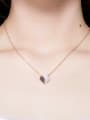 thumb 925 Sterling Silver Shell Heart Minimalist Necklace 1
