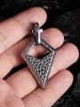 thumb Stainless steel  Triangle Hip Hop Pendant 2