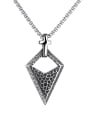thumb Stainless steel  Triangle Hip Hop Pendant 0