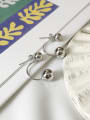thumb 925 Sterling Silver Smooth  Round  Earring 2