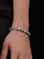 thumb Titanium Steel Geometric Chain Vintage Bracelet 2