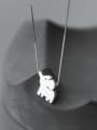 thumb 925 Sterling Silver Elephant Minimalist Necklace 0