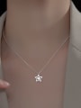 thumb 925 Sterling Silver Five-pointed star Minimalist Necklace 1