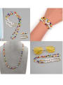 thumb Stainless steel  Multi Color  Bead Bohemia Hand-woven Necklace 3