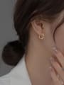 thumb 925 Sterling Silver Hoop Earring 1