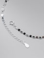 thumb 925 Sterling Silver Hollow Geometric Minimalist Anklet 2