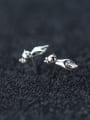 thumb 925 Sterling Silver Cat Cute Stud Earring 2