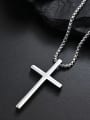 thumb Stainless steel Cross Hip Hop Regligious Necklace 2