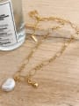 thumb 925 Sterling Silver  Irregular  Freshwater Pearl Vintage pendant Necklace 2