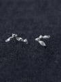 thumb 925 Sterling Silver Cat Cute Stud Earring 0