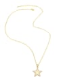thumb Brass Cubic Zirconia Letter Vintage Cross Heart Pendant Necklace 3