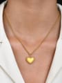 thumb Stainless steel Heart Minimalist Necklace 1