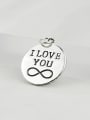 thumb Vintage Sterling Silver With Vintage Round Letter Pendant Diy Accessories 2