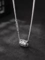 thumb 925 Sterling Silver Geometric Vintage Pendant Necklace 1