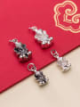 thumb 925 Sterling Silver With Hollow Elephant Pendant Diy Accessories 1
