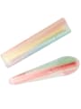 thumb Alloy Cellulose Acetate Minimalist Candy Color 2 Pack Hairpin  Bangs clip side clip 0