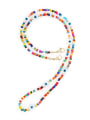 thumb Stainless steel  Multi Color Gladd Bead  Geometric Bohemia Long Strand Necklace 3