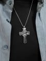 thumb Stainless steel Cross Vintage Regligious Necklace 1