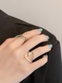 thumb 925 Sterling Silver Geometric Vintage Big Wave Stackable Ring 2