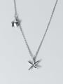 thumb 925 Sterling Silver  Minimalist   Star  Pendant Necklace 2