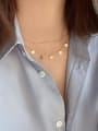 thumb 925 Sterling Silver  Vintage  Double Layer Pearl Multi Strand Necklace 1