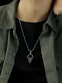thumb Stainless steel  Triangle Hip Hop Pendant 1