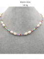 thumb Freshwater Pearl Multi Color Miyuki beads  Bohemia Necklace 1
