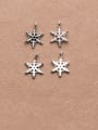thumb 925 Sterling Silver With Minimalist Snowflake Pendant Diy Jewelry Accessories 1