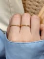 thumb 925 Sterling Silver Minimalist Braided Wire  Free Size Ring 1