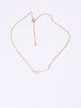 thumb Stainless steel Shell Geometric Minimalist Necklace 2