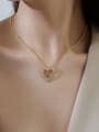 thumb Copper Vintage Heart  Earring and Necklace Set 1