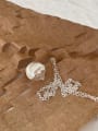 thumb 925 Sterling Silver Round Ball Hip Hop Necklace 2