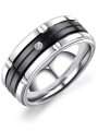 thumb Stainless Steel Band Ring 1