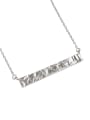 thumb 925 Sterling Silver Vintage Geometric Necklace 4
