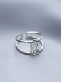 thumb 925 Sterling Silver Bowknot Minimalist Stackable Ring 2