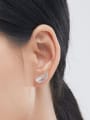 thumb 925 Sterling Silver Wing Cute Stud Earring 1