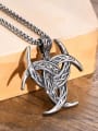 thumb Stainless steel Irregular Hip Hop Necklace 4